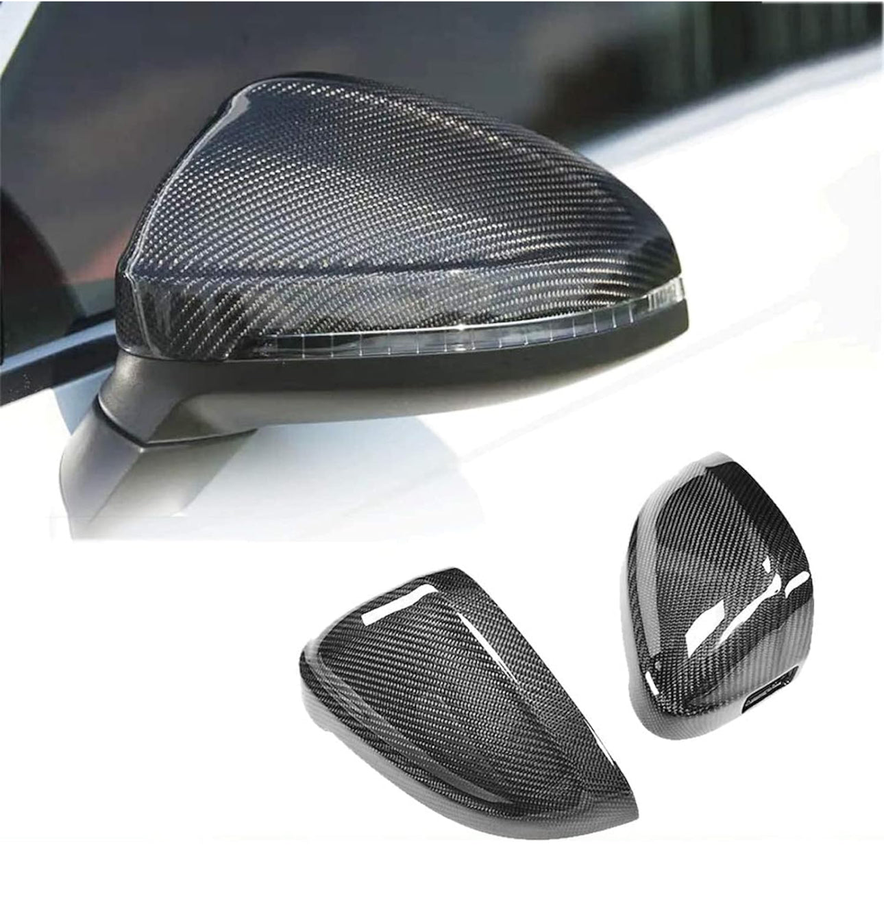 Carbon Fiber Mirror Cap (Honda Civic 2016-2018)