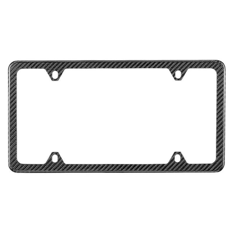 Carbon Fiber License Plate Frame