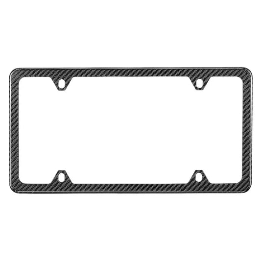 Carbon Fiber License Plate Frame