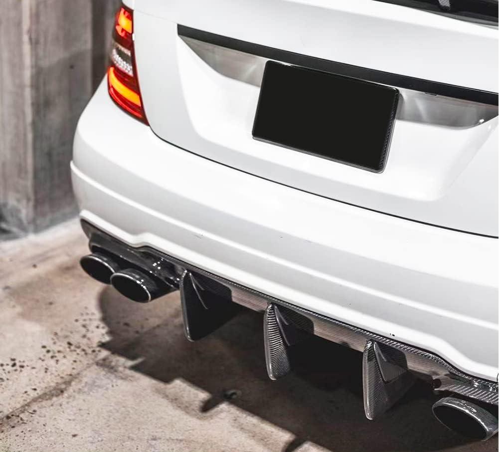 W204 Sport Trim C-Class Sedan Carbon Fiber Big Fin DIffuser