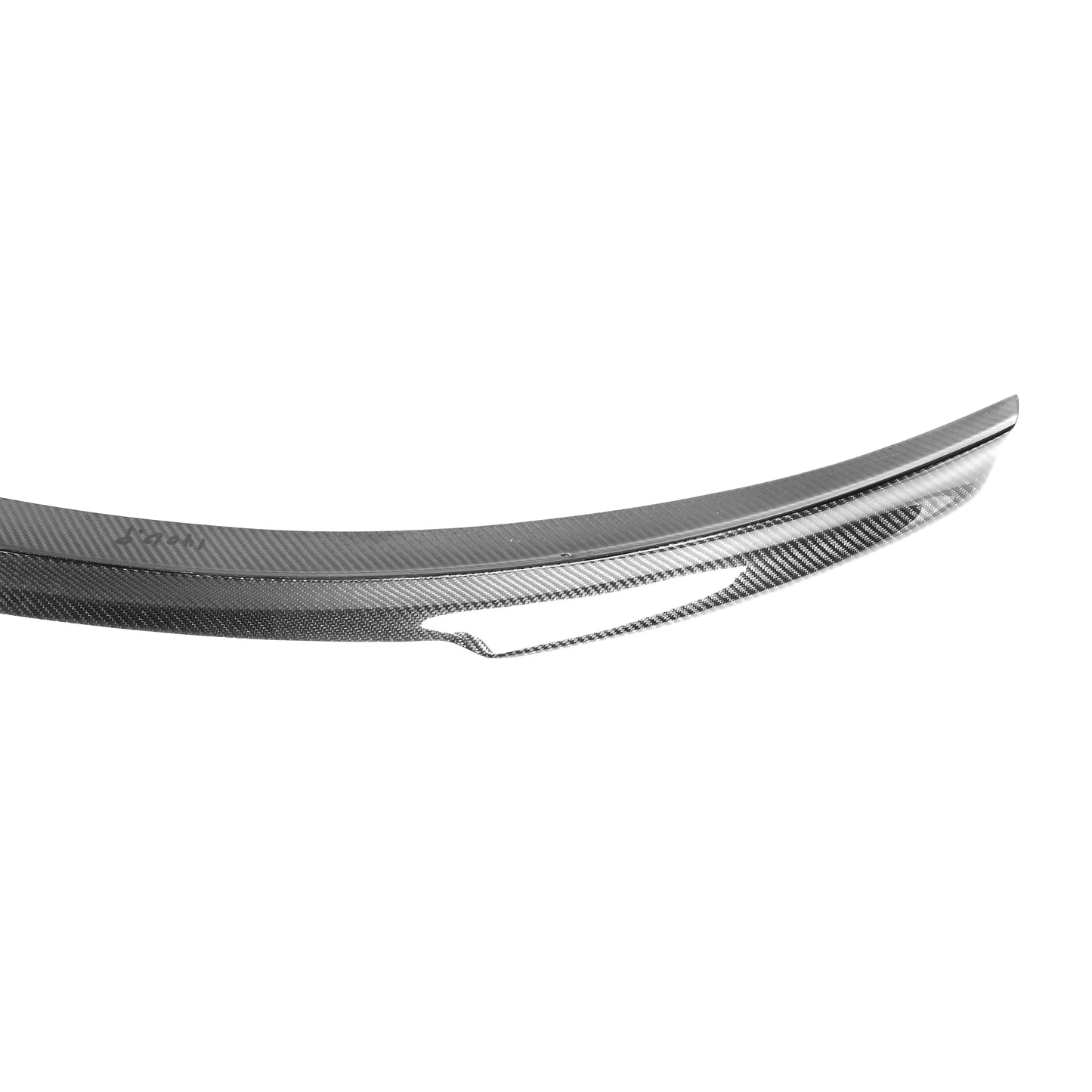 FD Style High Kick Carbon Fiber Trunk Spoiler Mercedes W205